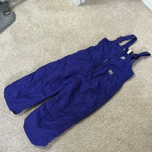 ZeroXposur overall winter bib kids M - 5/6 in purple